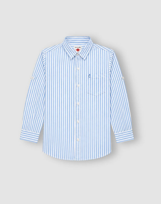Striped Regular Cotton Shirt