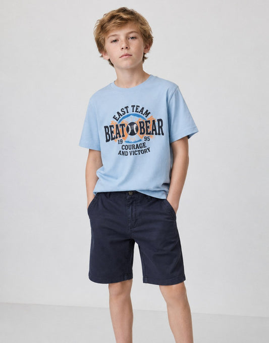 Basic Regular Cotton Bermuda