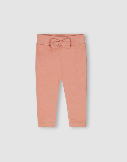 GJ Baby Girls Light pink Cotton Regular LEGGINGS