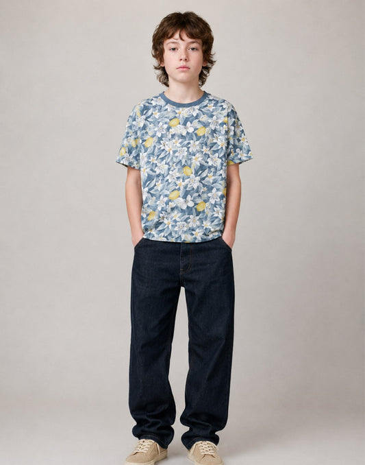 Floral Regular Cotton T-Shirt