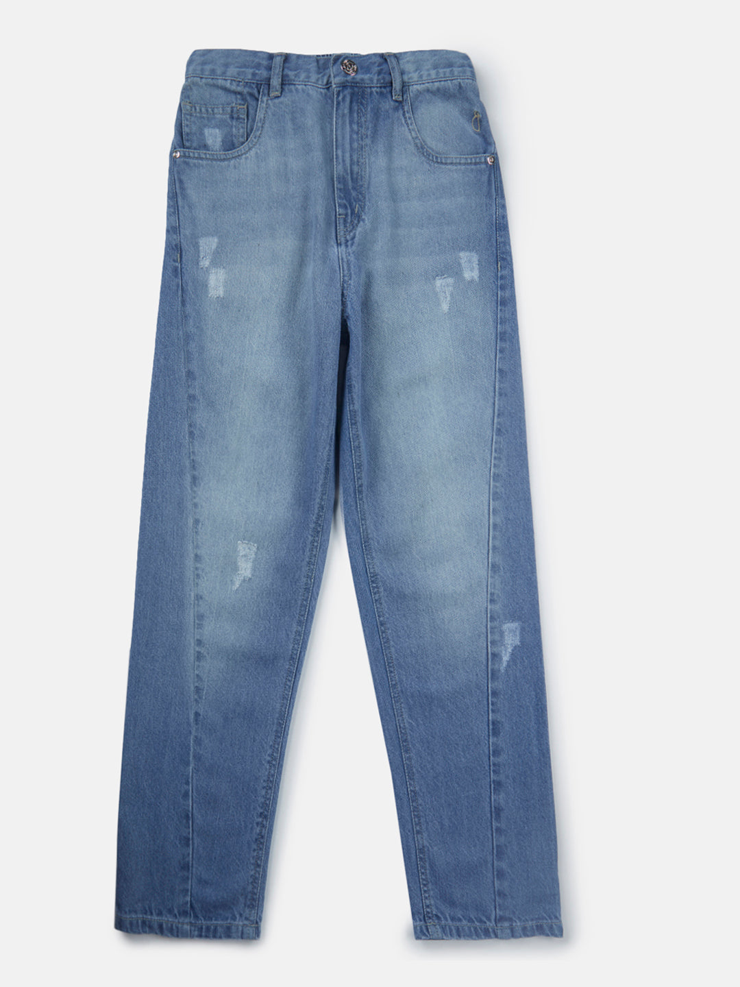 Boys Blue Washed Denim Jeans