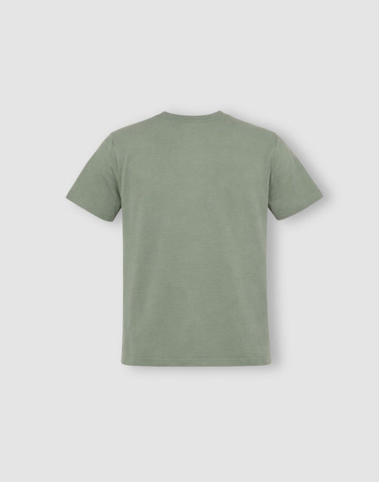 Gini and Jony Boys Green Graphic Cotton T-Shirt