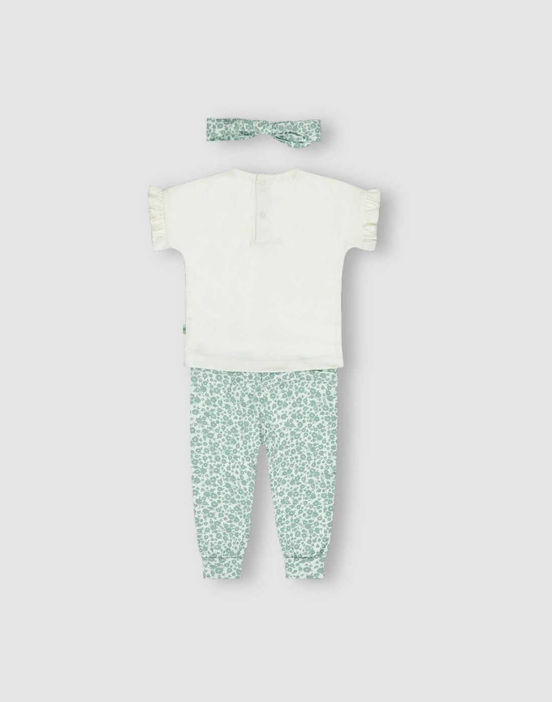Girls Cotton Printed 3-Piece Set