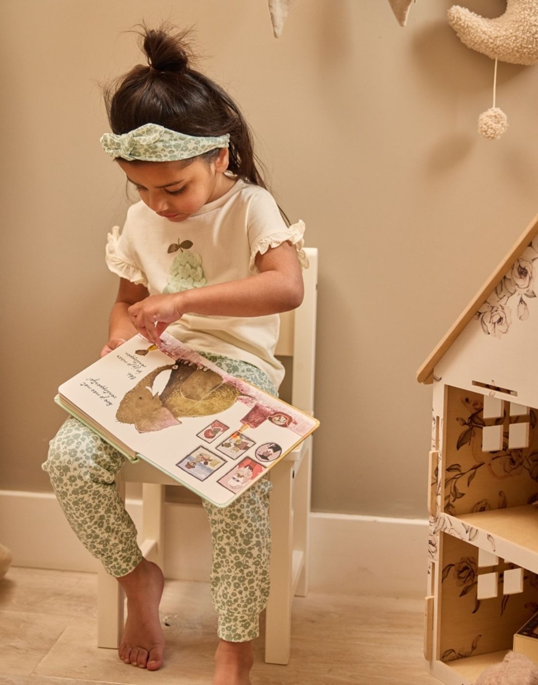 Girls Cotton Printed 3-Piece Set