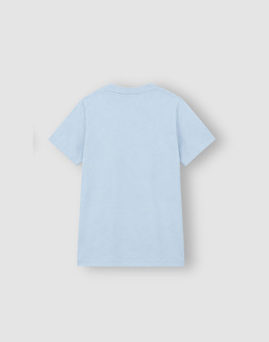 Gini and Jony Boys Blue Graphic Cotton T-Shirt