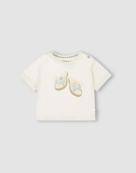 Girls Printed Cotton T-Shirt