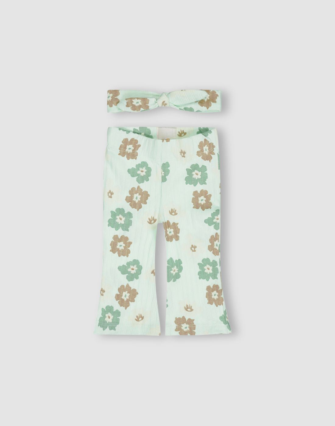 Girls Cotton Flared Leggings