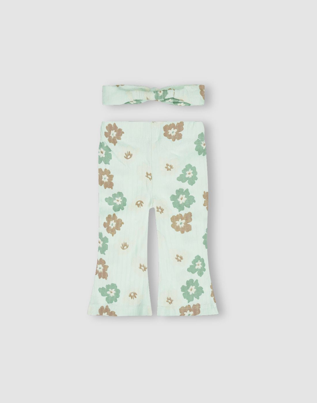 Girls Cotton Flared Leggings