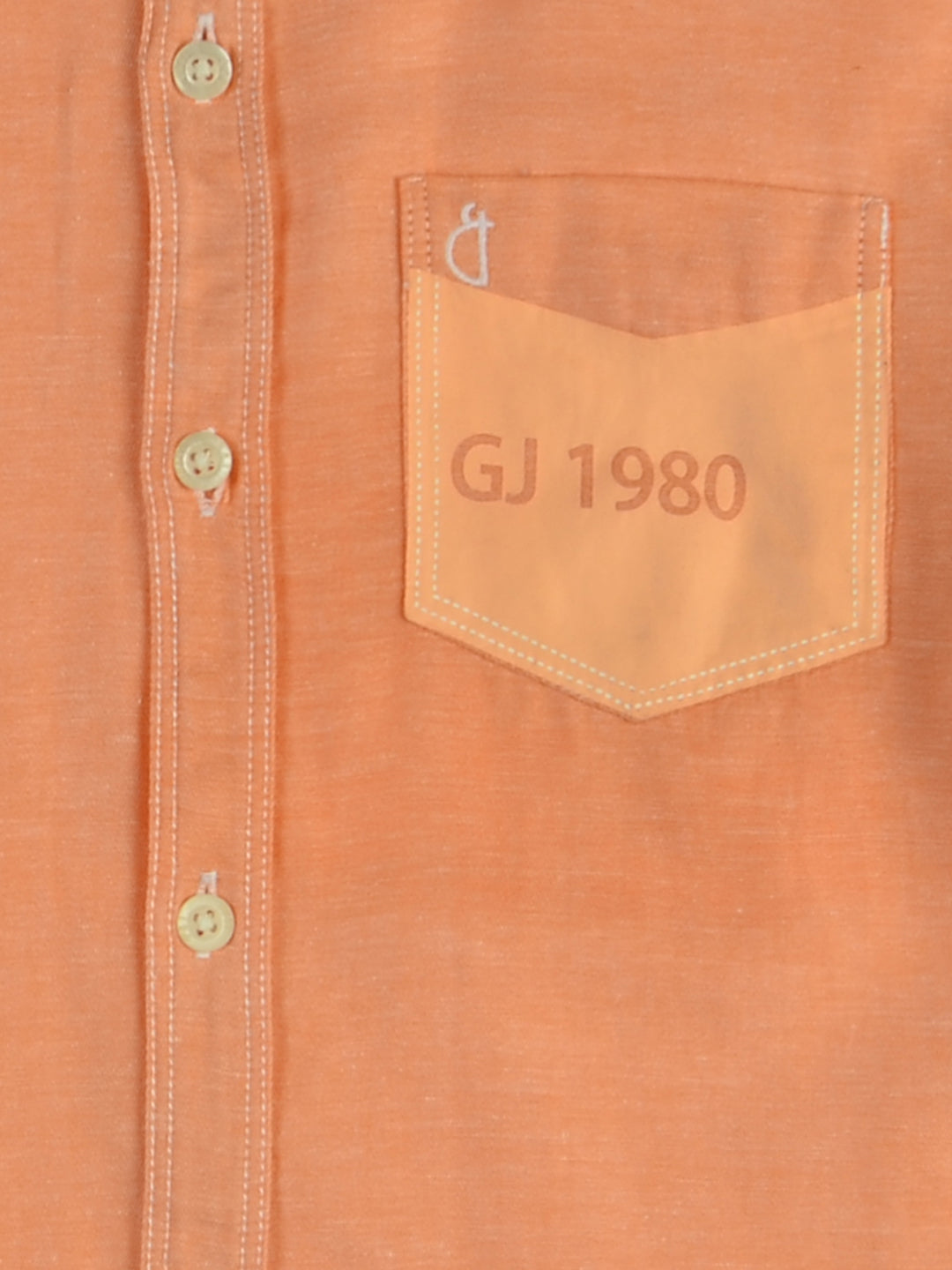 Boys Pink Solid Cotton Shirt Full Sleeves