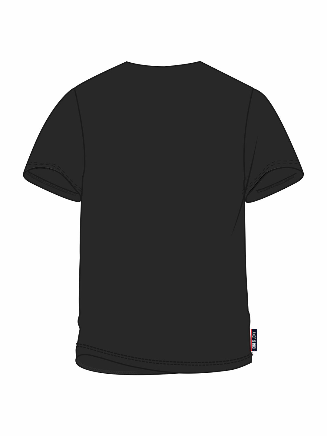 Boys Black Typographic Print Cotton T-Shirt Half Sleeves
