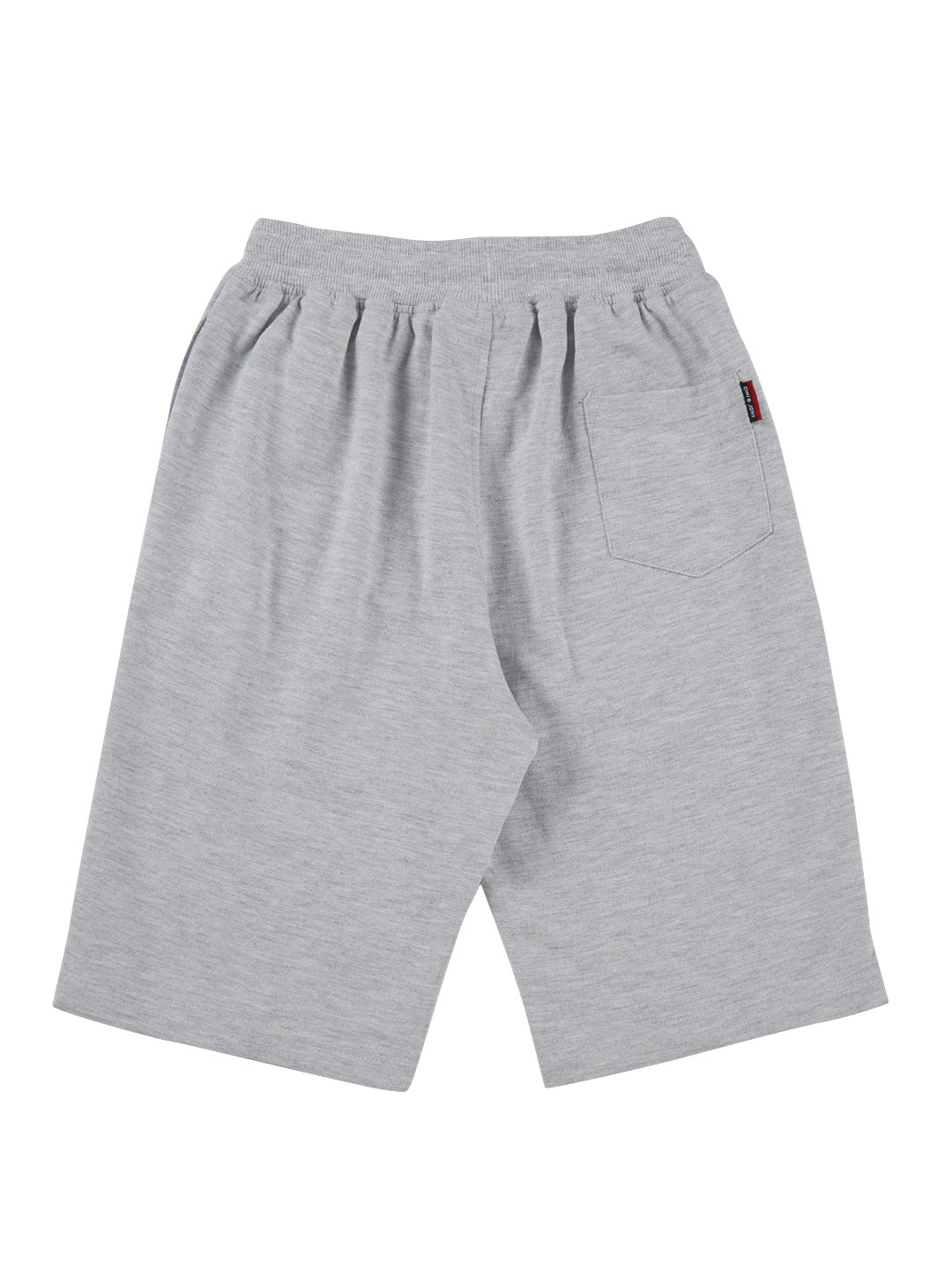 Boys Multicolour Solid Cotton Bermuda Pack Of-2 Elasticated