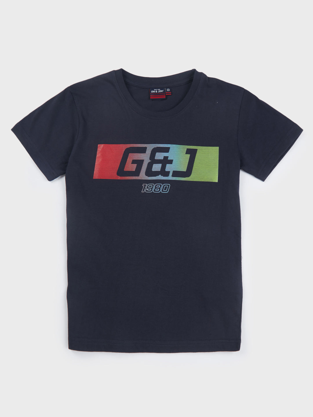 Boys MultiColor Graphic Print Cotton T-Shirt Pack Of-2 Half Sleeves