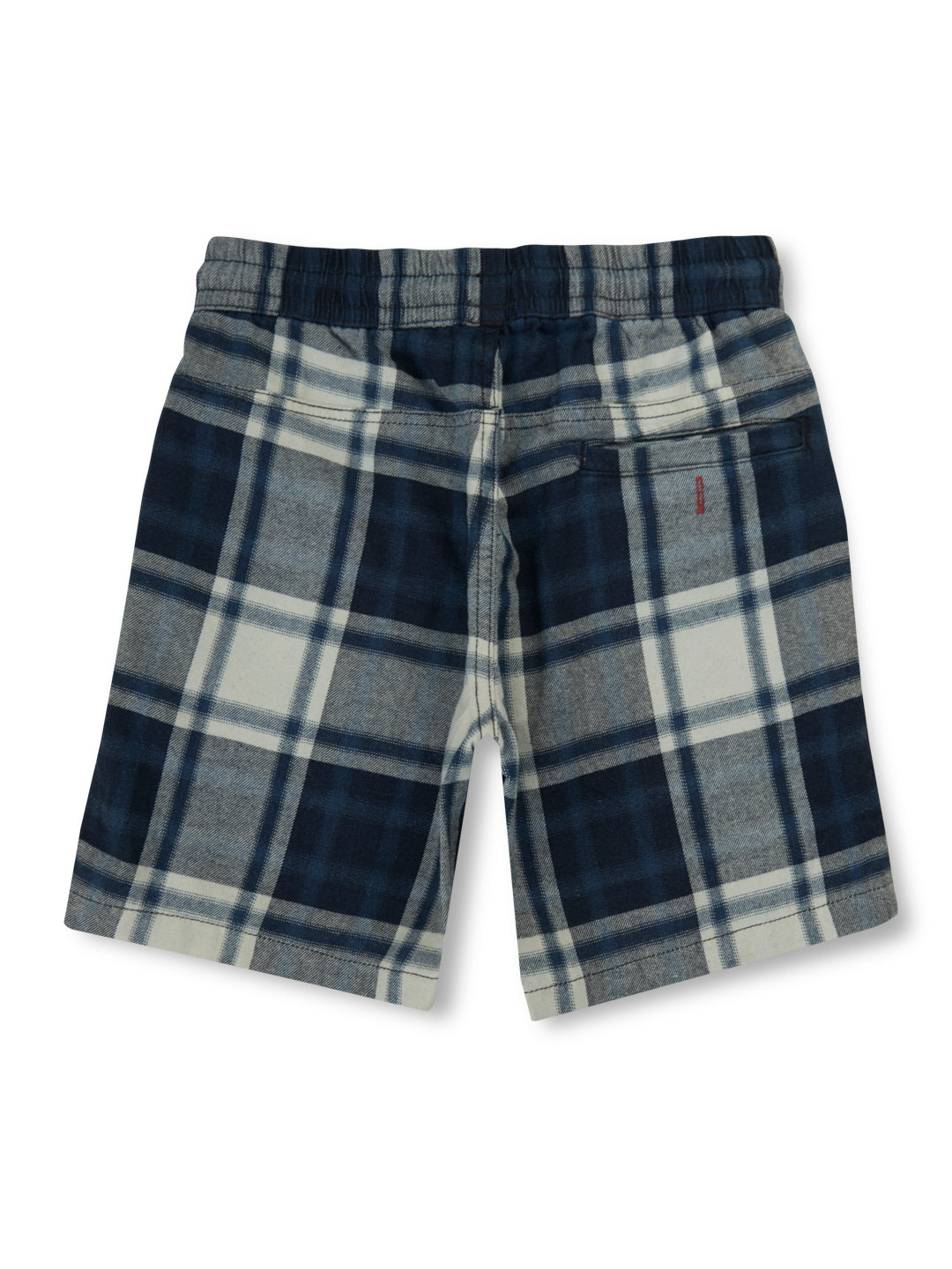 Boys Blue Checks Denim Co-Ordinate Set