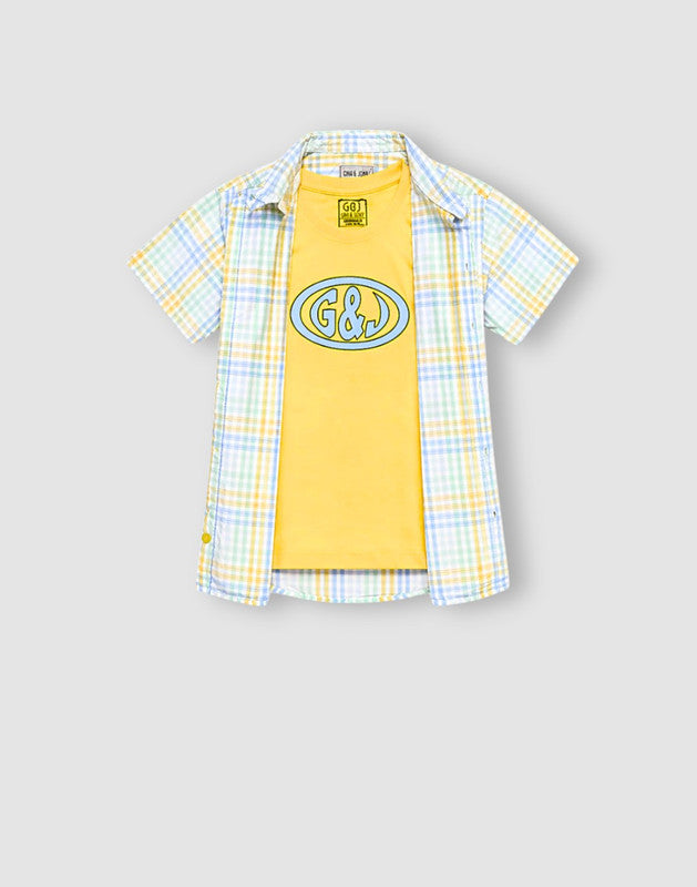 Turtle Print Cotton T-Shirt