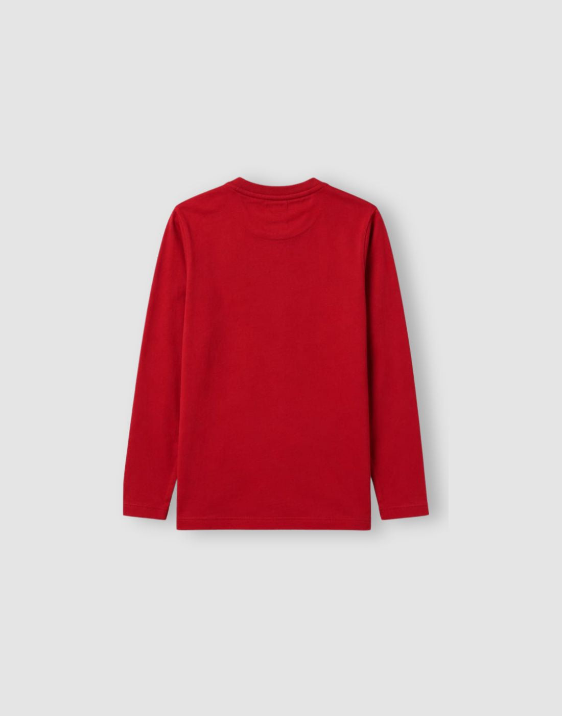 Boys Red Metallic Print T-Shirts