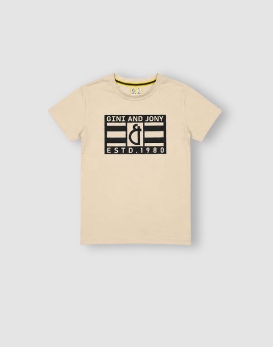 Boys Off White Graphic print T-Shirts