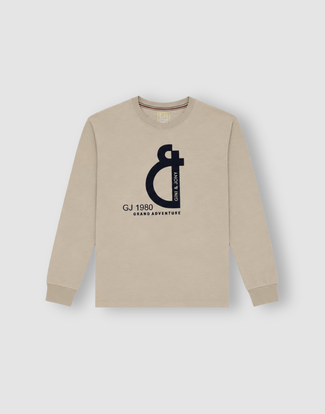 Boys Beige Graphic Print T-Shirts
