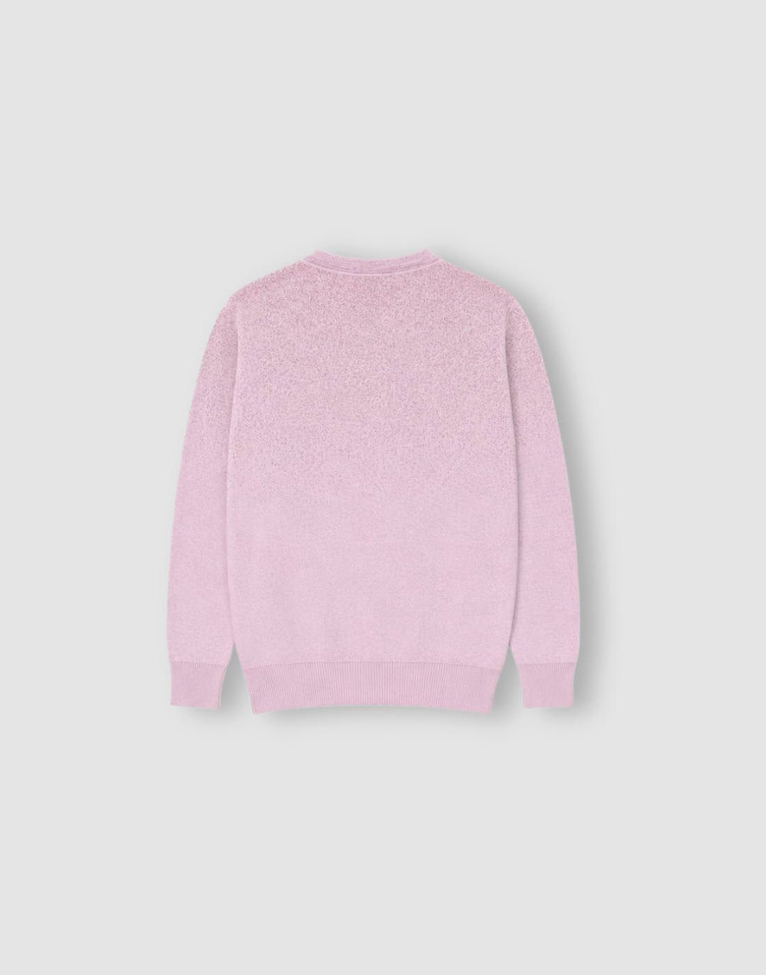 Girls Mauve Pink Acrylic Sweater Full Sleeves
