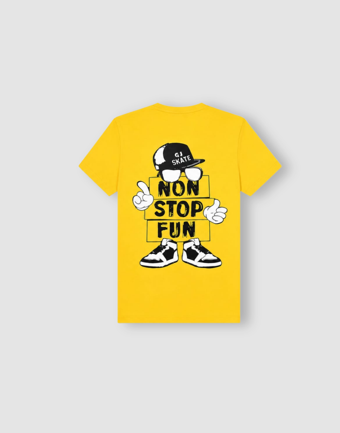 Boys Yellow Graphic print T-Shirts