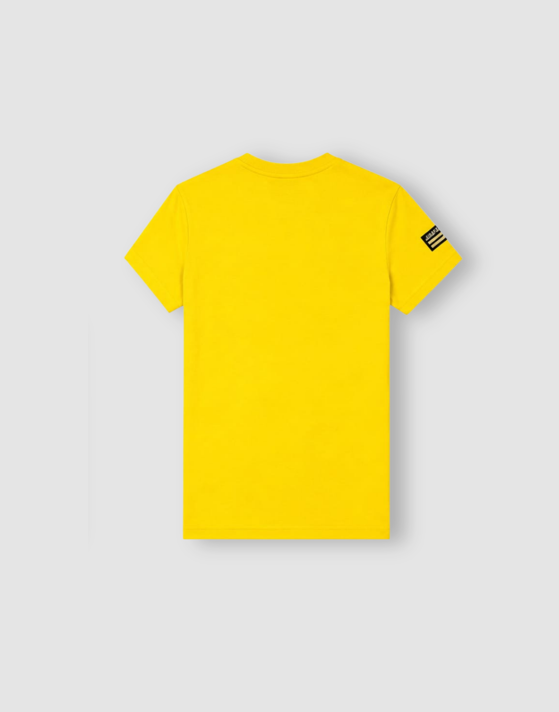 Boys Yellow Typographic Print T-Shirts