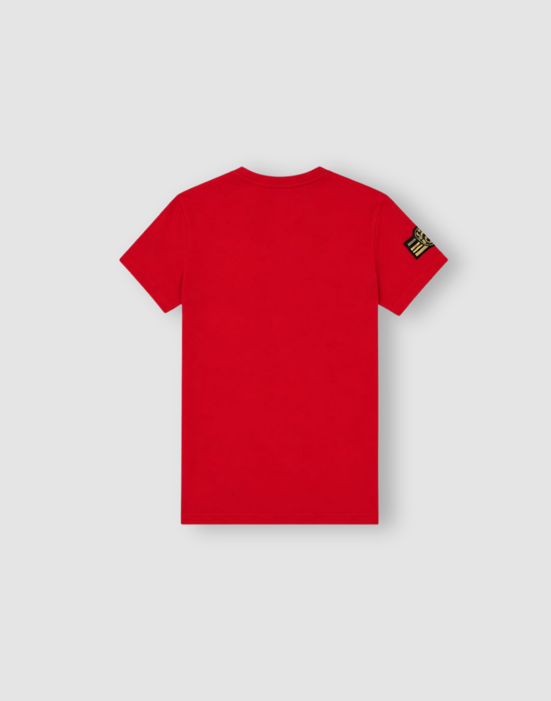Boys Red Typographic Print T-Shirts