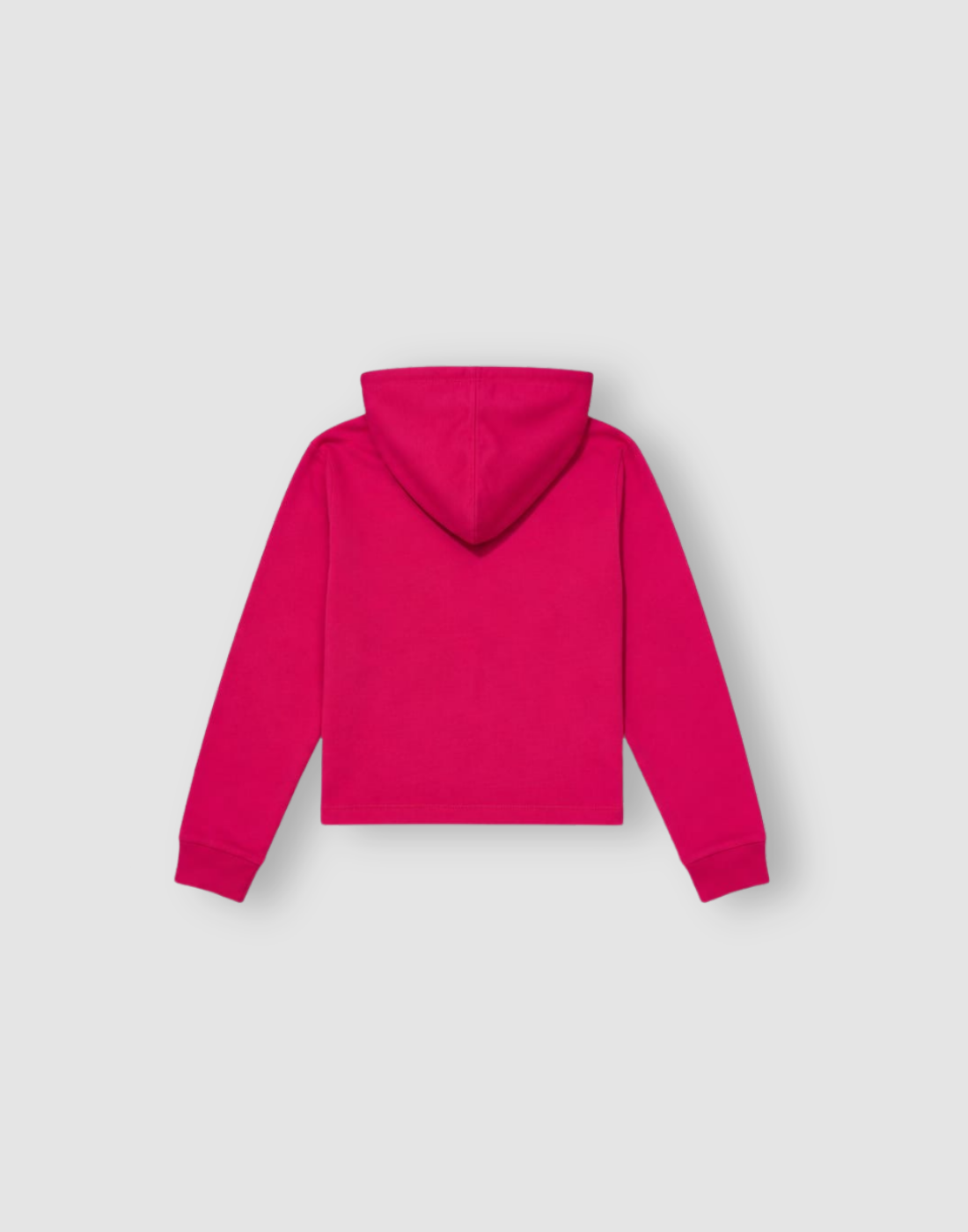 Girls Pink Typographic Print Full Sleeve Sweat Shirt