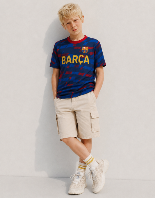 Regular Fit Mid Rise Elasticated Shorts
