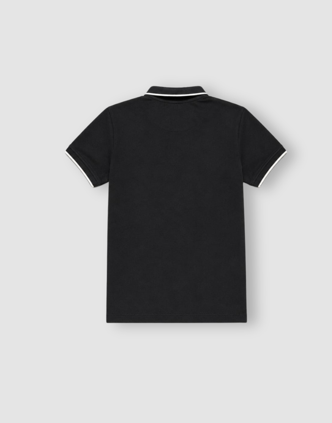 Boys Navy Blue Cotton Polo T-Shirt Half Sleeves