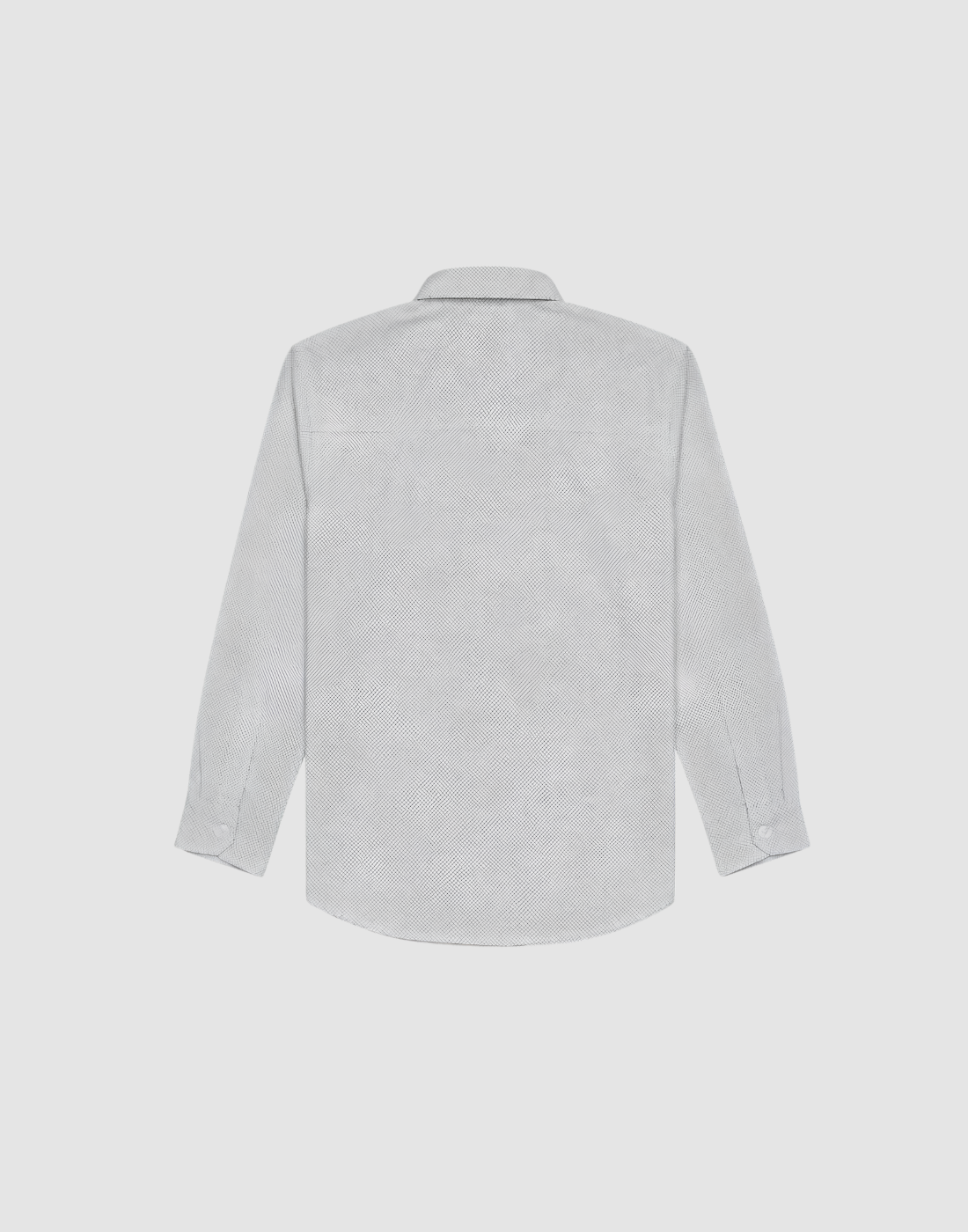 Boys White Conversational Full Sleeve Shirt
