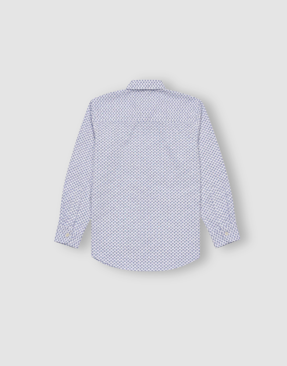 Boys Off White Conversational Full Sleeve Shirt