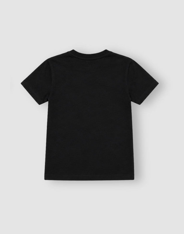 Typographic Print Regular Cotton Knits Top