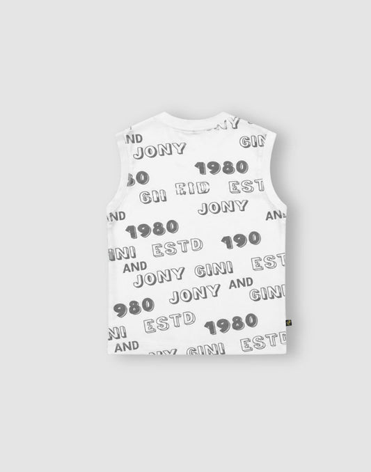 Graphic print Regular Cotton Sando