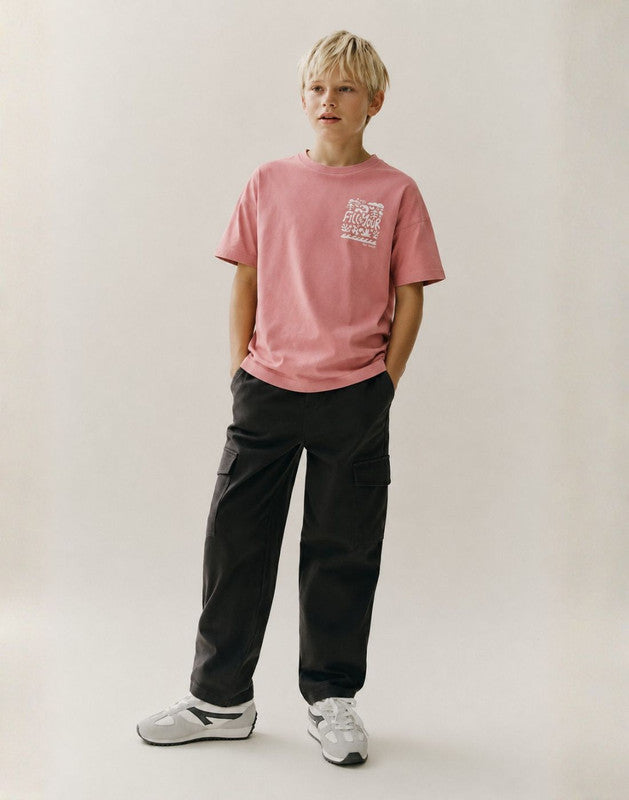 Graphic print Regular Cotton T-Shirt