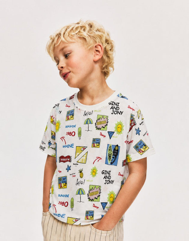 Printed Regular Cotton T-Shirt