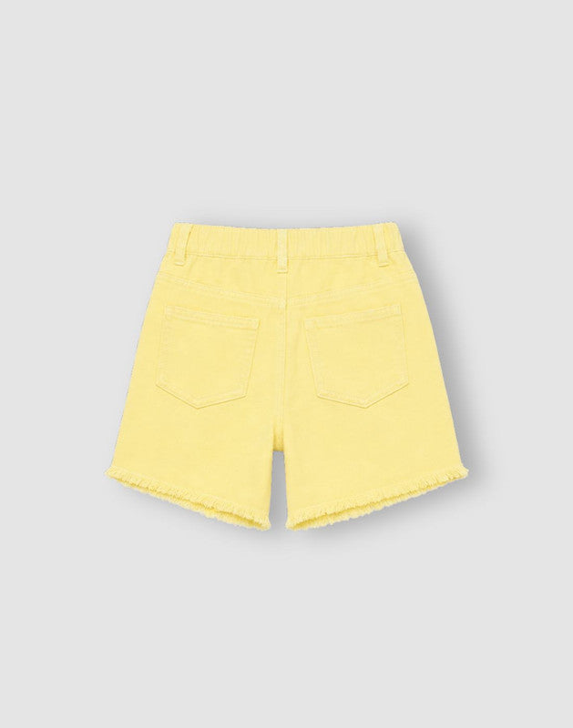 Applique Regular Cotton Shorts