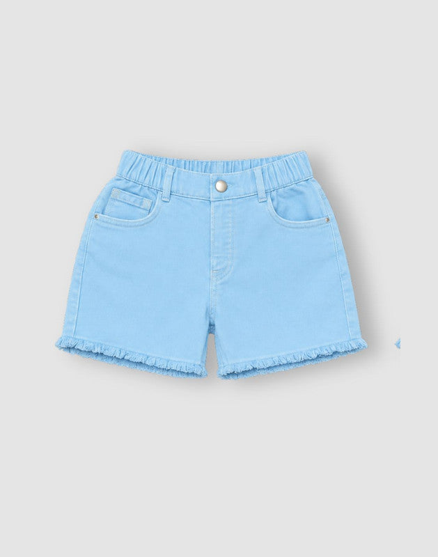 Applique Regular Cotton Shorts