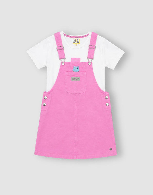 Basic A-line Cotton Dungree