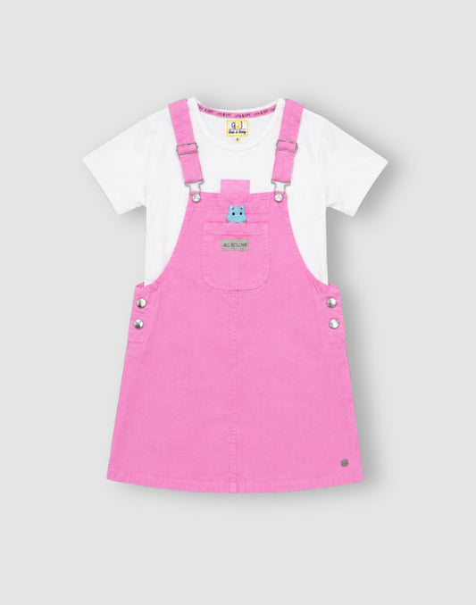 Basic A-line Cotton Dungree