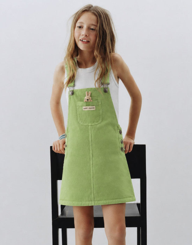 Basic A-line Cotton Dungree