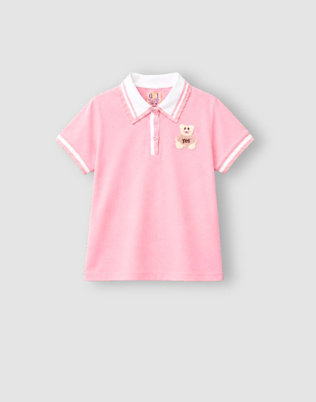 Applique Regular Cotton Knits Top