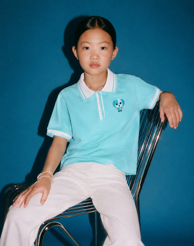 Applique Regular Cotton Knits Top