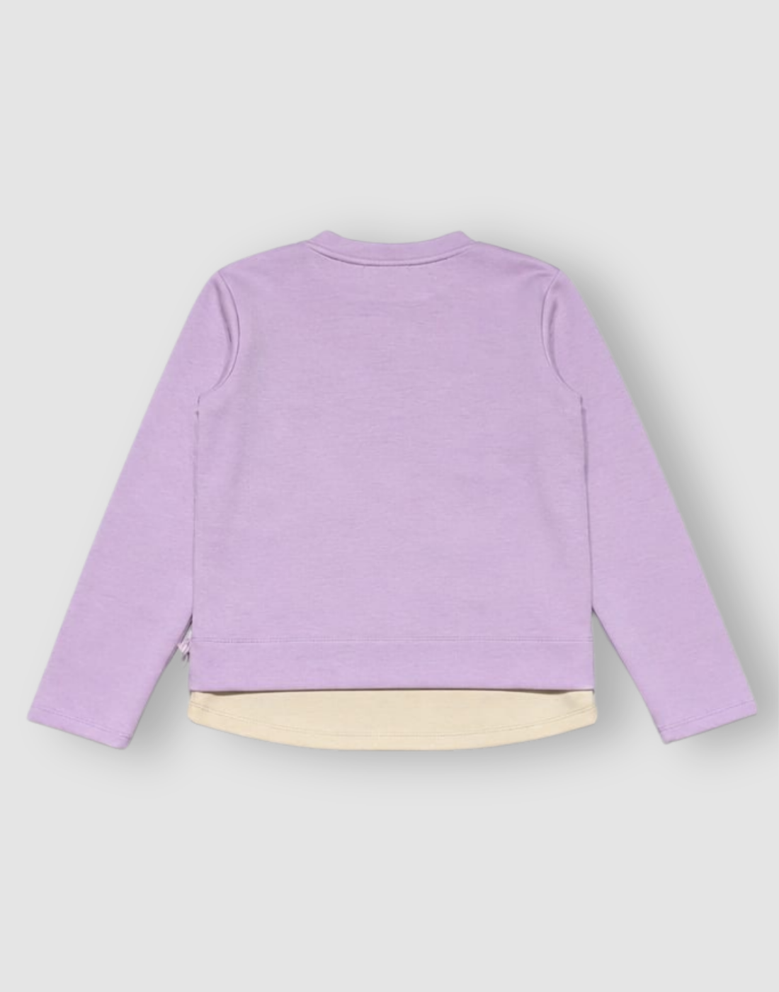 Girls Purple AppliqueSweat Shirt