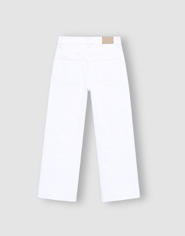 Mid Basic Wide Leg Denim Jeans