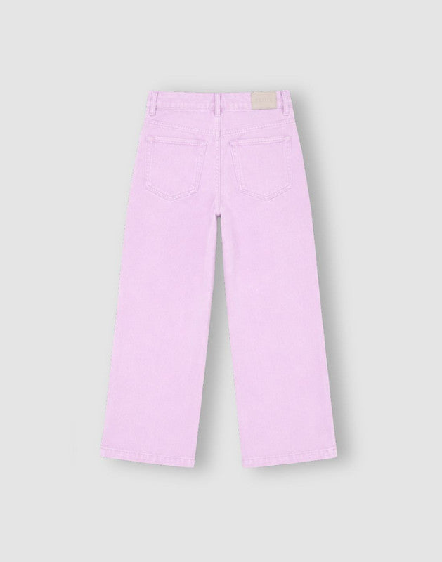 Mid Basic Wide Leg Denim Jeans