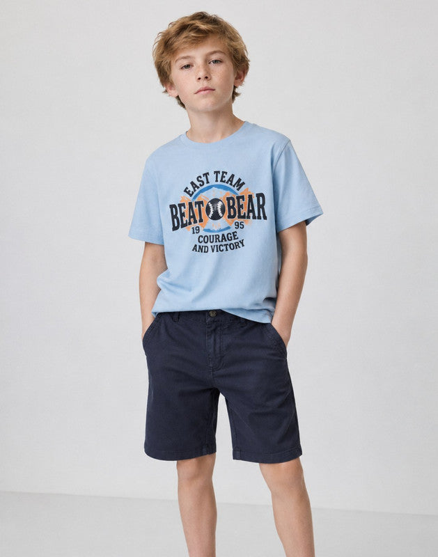 Basic Regular Cotton Bermuda