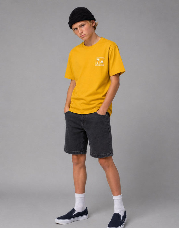 Washed Regular Denim Shorts
