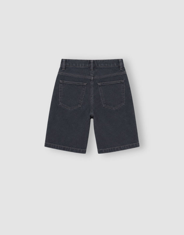 Washed Regular Denim Shorts