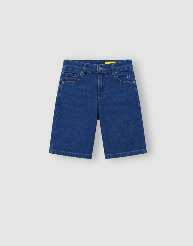 Basic Regular Denim Bermuda