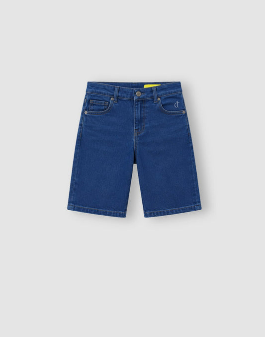 Basic Regular Denim Bermuda