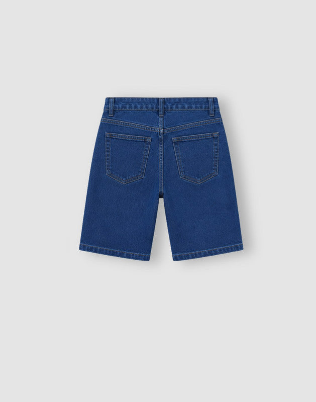 Basic Regular Denim Bermuda